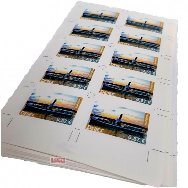 10er Bogen Postkartenmarken - bis 31.12.2021